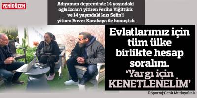 “Evlatlarımızın hesabını tüm ülke birlikte soralım”