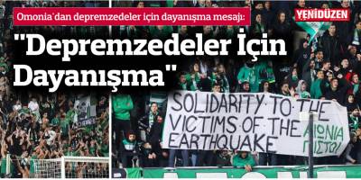 "Depremzedeler İçin Dayanışma"