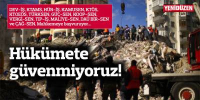 Örgütlü sendikalar yarın Anayasa Mahkemesi’ne başvuruyor