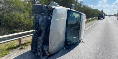 Girne - Lefkoşa anayolunda kaza