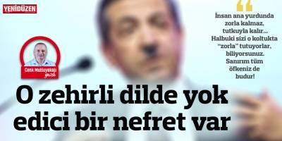 Dilinden zehir akıtan "bakan"