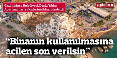 “Binanın kullanılmasına acilen son verilsin”