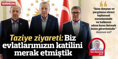 Taziye ziyareti: Biz evlatlarımızın katilini merak etmiştik!