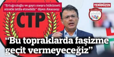 “Bu topraklarda faşizme geçit vermeyeceğiz”