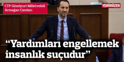 “Yardımları engellemek insanlık suçudur”