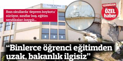 “Binlerce öğrenci eğitimden uzak, bakanlık ilgisiz”