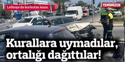 Kurallara uymadılar, ortalığı dağıttılar!