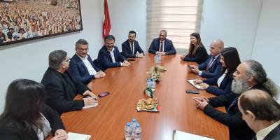 CTP heyeti, TDP yetkililerini kabul etti