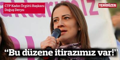 “Bu düzene itirazımız var!”