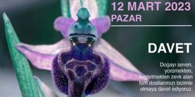 “Orkide Vadisi Gözlem Yürüyüşü” bu pazar yapılıyor