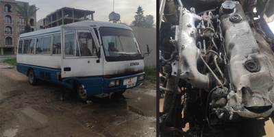 Lefkoşa’da araç yangını