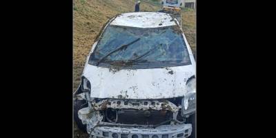 6 metre derinliğindeki toprak zemine düştü