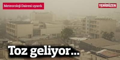 Meteoroloji’den tozlu hava uyarısı