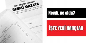 Kimlik Kartı 5.25 TL’den 5.75 TL’ye…