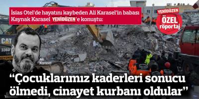 “Çocuklarımız kaderleri sonucu ölmedi, cinayet kurbanı oldular”