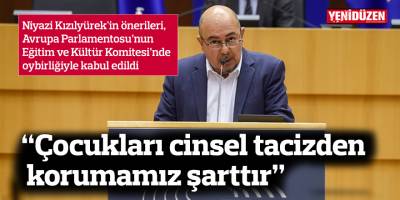 Kızılyürek: "Çocukları cinsel tacizden korumamız şarttır"