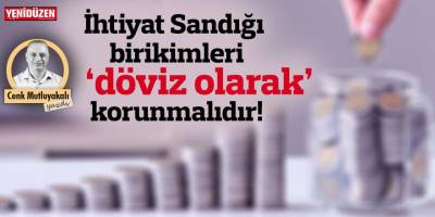 İhtiyat sandığı birikimleri ‘döviz’ olarak korunmalıdır