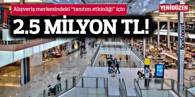 Maaş ve faizlere kesinti, tanıtıma tek seferde toplam 3 milyon TL’lik harcama!