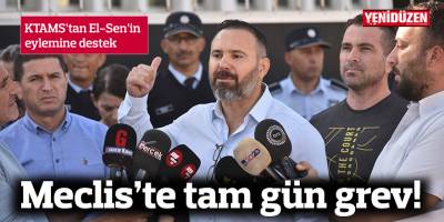 Meclis'te tam gün grev!