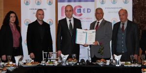 Mağusa Belediyesine ISO 9001:2008 belgesi