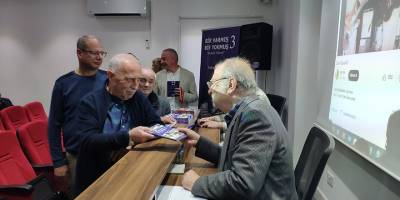 Erdinç Gündüz’ün "Bir Varmış Bir Yokmuş 3- Bayraklı Yıllarım" kitabı tanıtıldı