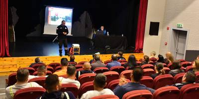 Girne Belediyesi personeli deprem eğitimi aldı