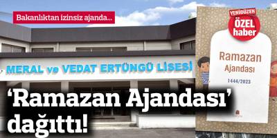Bakanlıktan izinsiz ‘Ramazan Ajandası’ dağıttı!