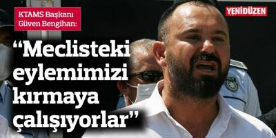 Bengihan: "Meclisteki eylemimizi kırmaya çalışıyorlar"