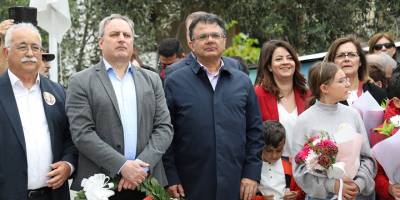 Akansoy, Mişaulis ve Kavazoğlu’nun anma törenine katıldı