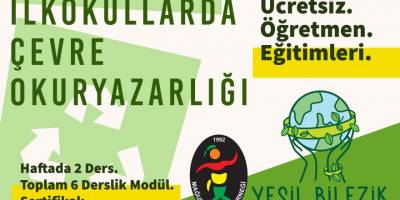 Öğretmenlere ücretsiz çevre okuryazarlığı eğitimi