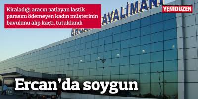 Kiraladığı aracın patlayan lastik parasını ödemeyen kadın müşterinin bavulunu alıp kaçtı, tutuklandı