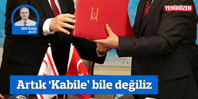 ARTIK ‘KABİLE’ BİLE DEĞİLİZ