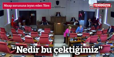 Töre'den nisap sorununa tepki: "Nedir bu çektiğimiz? 29 vekilli hükümet meclisi toplayamıyor"