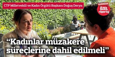 “Kadınlar müzakere süreçlerine dahil edilmeli”