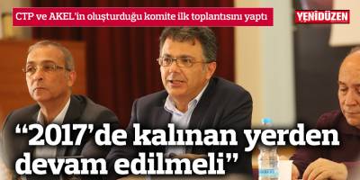 Akansoy: 2017’de kalınan yerden devam edilmeli