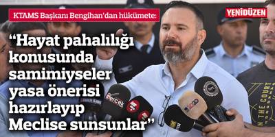 “Hayat pahalılığı konusunda samimiyseler yasa önerisi hazırlayıp Meclise sunsunlar”
