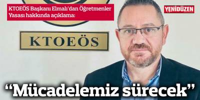 Elmalı: Mücadelemiz sürecek