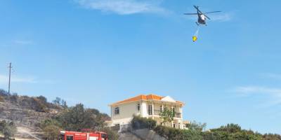 Limasol bölgesinde büyük yangın