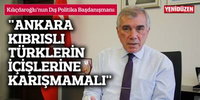 “Kıbrıs’ta çözümü, adadaki iki toplum bulmalı”