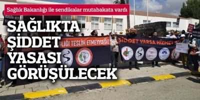 "Sağlıkta Şiddet Yasası" konusunda mutabakata varıldı