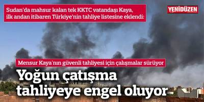 Yoğun çatışma tahliyeye engel oluyor