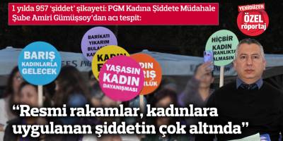 1 yılda 957 ‘şiddet’ şikayeti