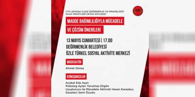 “Madde Bağımlılığıyla Mücadele ve Çözüm Önerileri?” Paneli düzenleniyor