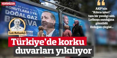 Türkiye’de korku duvarları yıkılıyor