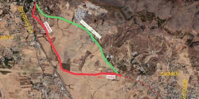 Dikmen -Boğazköy yolu salı gününe kadar araç trafiğine kapatılacak