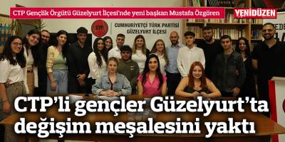 CTP’li gençler Güzelyurt’ta değişim meşalesini yaktı