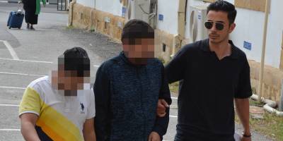 Dolandırıcılık yaptılar, adadan kaçmaya çalışırken yakalandılar