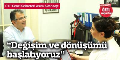 “Değişim ve dönüşümü başlatıyoruz”