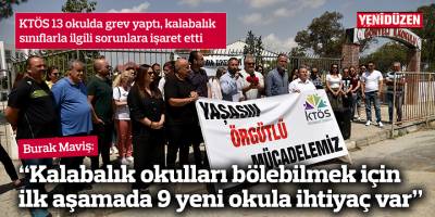 Maviş: "İlk aşamada 9 yeni okula ihtiyaç var”