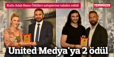 United Medya'ya 2 ödül